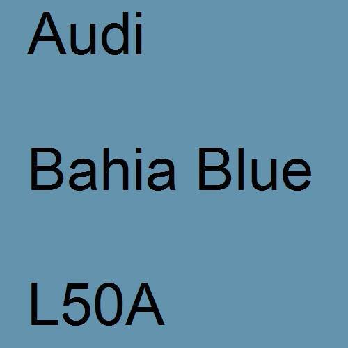 Audi, Bahia Blue, L50A.